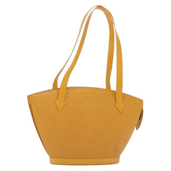 LOUIS VUITTON Epi Saint Jacques Poignees Long Bag Yellow M52339 - Picture 1 of 16